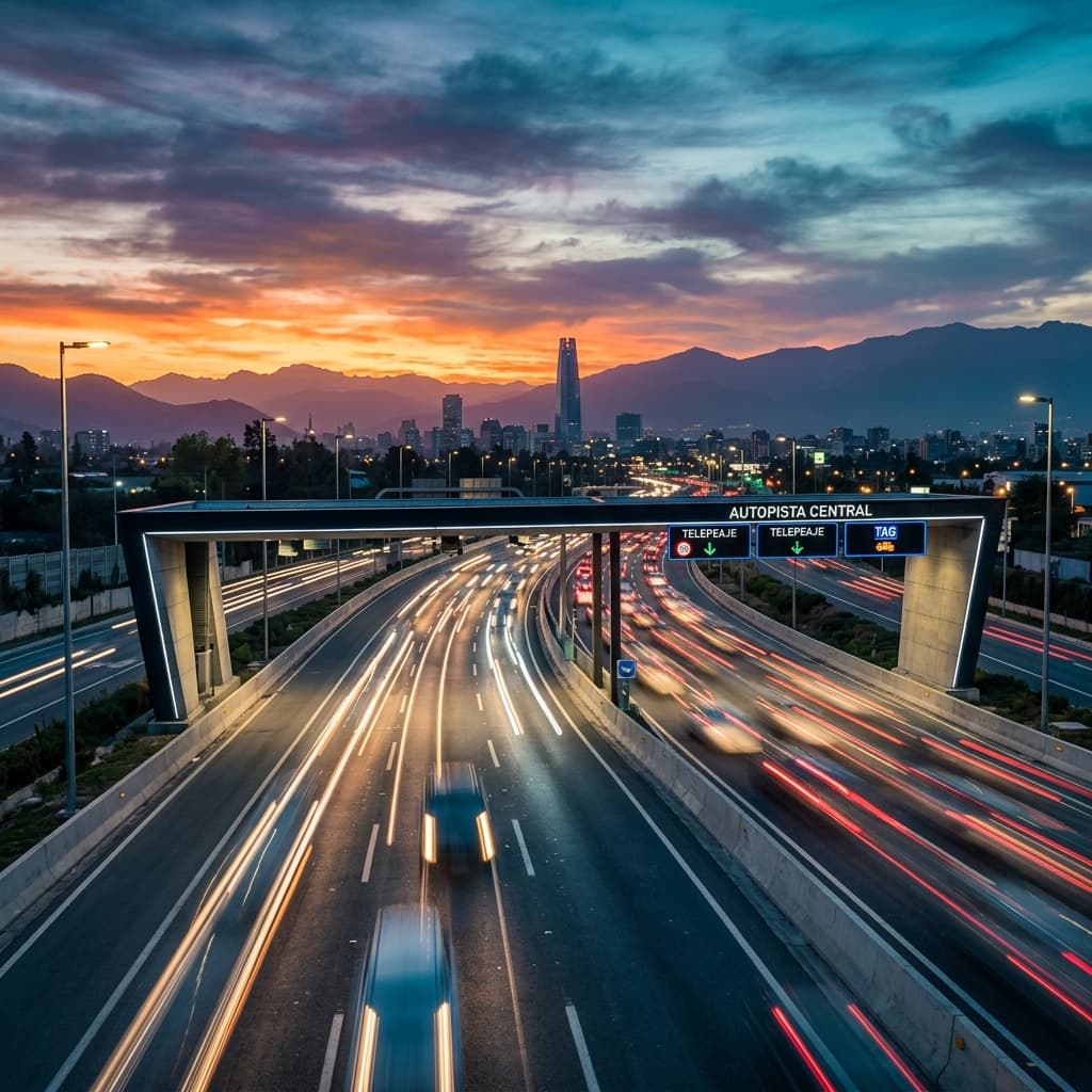 Autopista en Chile